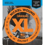 D'addario Exl110-7 Nickel Wound Set 7 Telli Elektro Gitar Teli 1