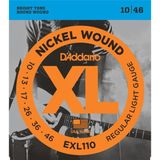 Daddario Exl110 Elektro Gitar Tel Seti, Xl, 10-16, Nıckel Wound, Su