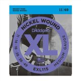 D'Addario EXL110 Elektro Gitar Teli, Nikel Sarım, Regular Light Gauge