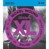 Daddarıo Exl120 Elektro Gitar Tel Seti, Xl, 9-42, Nıckel Wound, Su Nickel-Plated SteelBright And Clear SoundGauges: 009-011-016-W024-W032-W042