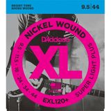 Daddarıo Exl120+ Elektro Gitar Tel Seti, Xl, 9.5-44, Nıckel Wound, Exl120+ Nickel Wound, Super Light Plus, 9.5-44
