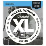 Daddarıo Exl148 Daddarıo Exl148 Elektro Gitar Tel Seti, Xl, 12-60,Extra Heavy