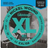 Daddario EXL158 Baritone Light Takım Tel Elektro Gitar Teli 013-062