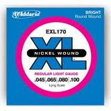 D'addario EXL170TPWIND Bas Gitar Teli