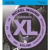 D'addario EXL190 Bass Gitar Tel Seti