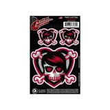 D'addario GT77032 Emo Gırl Skull Gitar Stickerı