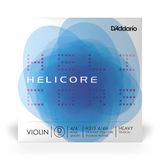 D'Addario H313-4/4H Helicore Keman Tek Tel 'D' Titanyum Örgülü 4/4 Ağır
