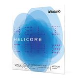 D'Addario H410-XLM Helicore keman tel seti çoklu bükülmüş çelik çekirdek ekstra uzun orta