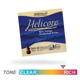 D'addario H610 Helicore Kontrabas Tel Seti (3/4) | Orkestral Kullanım İçin Çok Lifli Çelik Öz Krom Sarım İle Zengin Ve Sıcak Tını