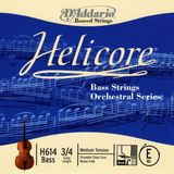 Daddarıo H614 Kontrabas Tek Tel, Helıcore, E-Mi, Scale 3/4, Doub Kontrabas Tel Orchestral Serıes 34