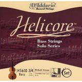 D'addario HS610 Kontrabas Tel Set