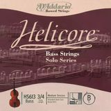 D'addario Hs613 Helicore Tek Kontrabas Mi (E) Teli (3/4 - Solo) | Solo Performanslar İçin Optimize Edilmiş Tansiyon Net Ve Keskin Projeksiyon
