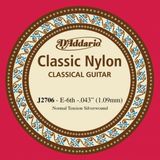 D'addario J2706 Classic Nylon Normal Tension Klasik Gitar Tek Teli