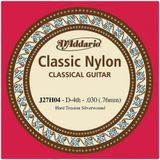 D'addario J27H04 Student Naylon Silver Tek Klasik Gitar Teli (Har