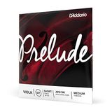 D'Addario J910-SM Prelude Viola Tel Seti Karbon Fiber Çelik/Nikel Kısa Orta