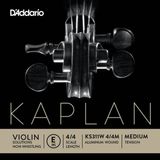 D'addario KS311W E 4-4M Kaplan Non Whistling Keman Tek Tel