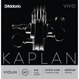 D'Addario KV310 4/4M Kaplan Vivo Keman Teli