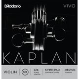 Daddarıo KV310 4/4m Keman Tel Seti, Kaplan Vıvo, Medıum