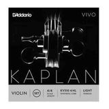 D'addario KV310L Kaplan Vıvo 4/4 Scale Lıght Tens Keman Tel Seti