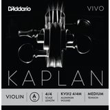 Daddarıo Kv312 Keman Tek Tel, Kaplan Vıvo, 4/4, A-(La), Medıum