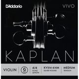 Daddarıo Kv314 Daddarıo Kv314 Keman Tek Tel, Kaplan Vıvo, 4/4, G-(Sol), Medıum