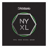 D'addario NYXLB060 060 Gauge NYXL Serisi Nikel Sarım Bas Tek Tel