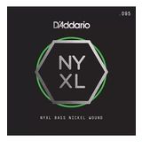 D'addario NYXLB095 095 Gauge NYXL Serisi Nikel Sarım Bas Tek Tel