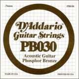 Daddario PB030 Akustik Gitar Tek Teli - 30 Numara