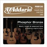Daddarıo Pbb130 Akustik Bas Gitar Tek Teli, Phosphor Bronze, Long Bas Tek Tel Fosfor Bronz 130