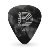 D'Addario Pena - Gitar Penası - İnci Selüloit Gitar Penası - Gitar Penası - 1CBKP4-10 - Siyah, Orta - 10 Adet