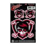 D'addario Planet Waves Gt77032 Gitar Tattoo Sticker - Emo Girl Skull (Aksesuar) | İz Bırakmayan Yapışkan Teknolojisi, Kişiselleştirilmiş Gövde Tasarımı Ve Canlı Grafik Detayı