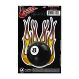 D'addario Planet Waves Gt77109 Gitar Tattoo Sticker - Flame 8 Ball (Aksesuar) | Alevli 8 Numara Top Tasarımı, Dayanıklı İnce Yapı Ve Pratik Kullanım