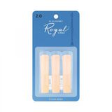 D'addario Rcb0320 Royal Bb Klarnet Kamışı No: 2.0 (Başlangıç/Eğitim) - 3'Lü Paket | Deneme Paketi, Fransız Kesim (Filed) Ve Esnek Tepki