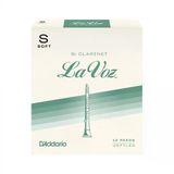 D'addario Rcc10sf La Voz Bb Klarnet Kamışı Soft Sertlik (Profesyonel/Caz) - 10'Lu Paket | Caz İçin Yumuşak Ton Ve Kolay Çalım