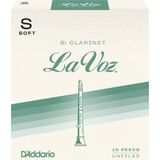 D'Addario RCC10SF La Voz Bb Klarnet Kamışı Soft Sertlik (Profesyonel/Caz) - 10'lu Paket | Caz İçin Yumuşak Ton ve Kolay
