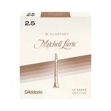 D'addario Rml10bcl250 Mitchell Lurie Bb Klarnet Kamışı No: 2.5 (Orta Seviye/Eğitim) - 10'Lu Paket | Yumuşak Ve Kontrollü Çalım, Dengeli Artikülasyon