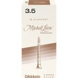 D'Addario RMLP5BCL350 Mitchell Lurie Premium Bb Klarnet Kamışı No: 3.5 (Profesyonel) - 5'li Paket | El Yapımı Kalite, Do