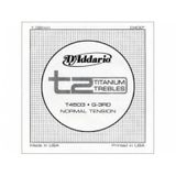 D'addario T4503 T2 Titanium 040 Normal Klasik Gitar Tek Tel