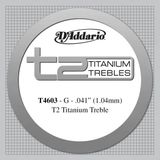 D'addario T4603 Tek Tel Klasik Gitar