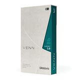 D'Addario VENN G2 Sentetik Klarnet Kamışları - Polimer Elyaf, Reçine, Doğal Kamışların Gelişmiş Sentetik Kamış Yapısına Sahip Bb Klarnet Kamışı - Mukavemet 3.0