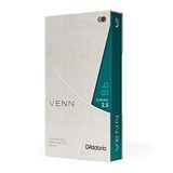 D'Addario VENN G2 Sentetik Klarnet Kamışları - Polimer Elyafların Gelişmiş Sentetik Kamış Yapısına Sahip Bb Klarnet Kamışı, Reçine, Doğal Kamış - Mukavemet 2.5
