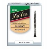 D'addario Woodwinds Rico Lavoz RCC10MS Sib Klarnet Kamışı