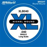 D'addario Xlb040 Xl Nickel Wound Bas Gitar Tek Teli - 0.040 İnç (Aksesuar) | Hassas Ölçümlü Nikel Sargı, Yüksek Manyetik Çekim, Uzun Süreli Akort Kararlılığı Ve Profesyonel Ton