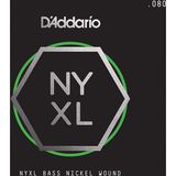 D'addario XLB080 La Bass Gitar Tek Teli