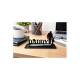 Daddy Masaüstü Kalemlik & Kalem Standı | Babaya Özel Dekoratif Ofis Aksesuarı |