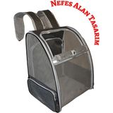 Dadumla Pettybag Seyahat Çantası - Gri - Beyaz
