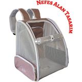 Dadumla Pettybag Seyahat Çantası - Pembe - Kahverengi