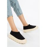 Dadwolf Tasman Kürklü Bot Ugg - 0 - Siyah