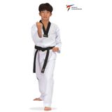 Dae Do Taekwondo Elbisesi Fitilli Siyah Yaka TA 1021