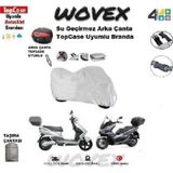 DAELİM Dart 125 Motosiklet Brandası Arka Çanta Uyumlu